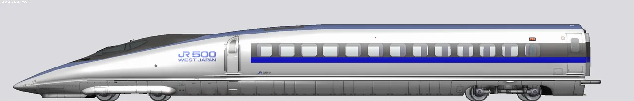 500系新幹線 522-2 W2編成16号車