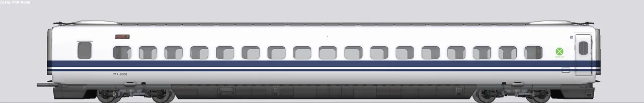 700系新幹線3000番台 717-3006 B6編成