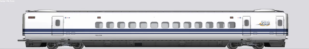 700系新幹線3000番台 726-3706 B6編成