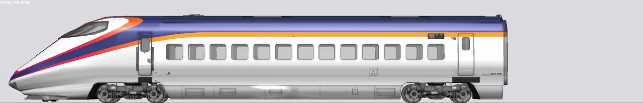 E3系新幹線 E322-2006 2000番台つばさ新塗装