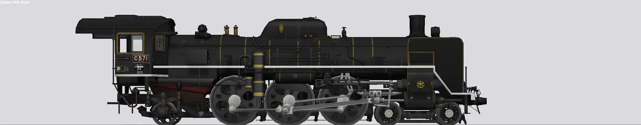 C57形蒸気機関車 C57 1 ボイラー/やまぐち号