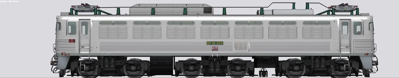 EF81形交直流電気機関車 EF81 303 関門トンネル機関車