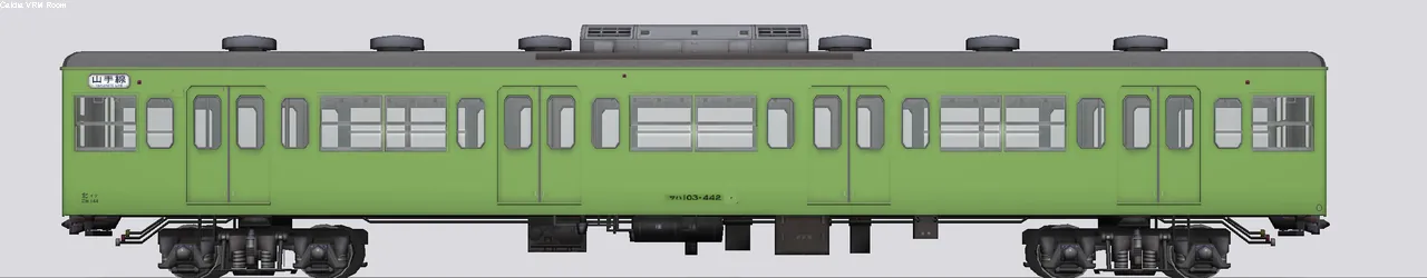 103系通勤形電車 サハ103-442 山手線イケ