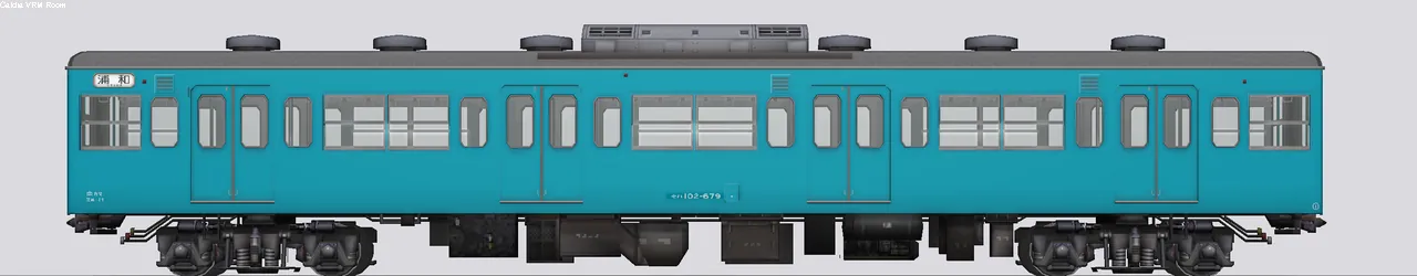 103系通勤形電車 モハ102-679 京浜東北線南カマ