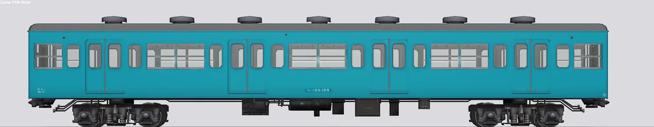 103系通勤形電車 サハ103-128 京浜東北線北モセ