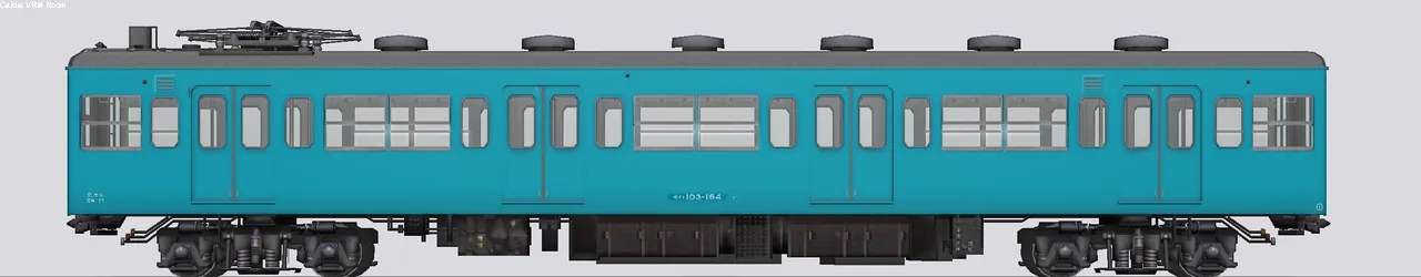 103系通勤形電車 モハ103-164 京浜東北線北モセ