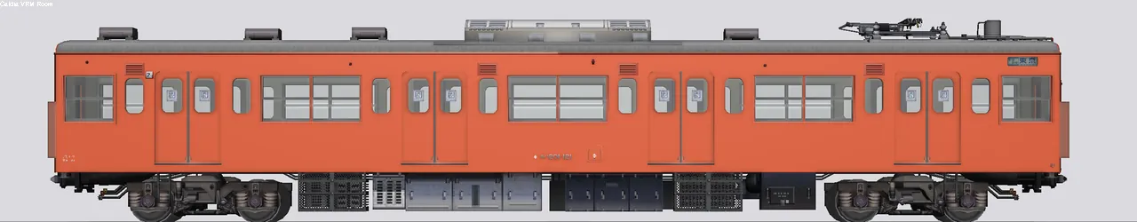 201系通勤形電車(中央線) モハ201-121 T116編成2007年