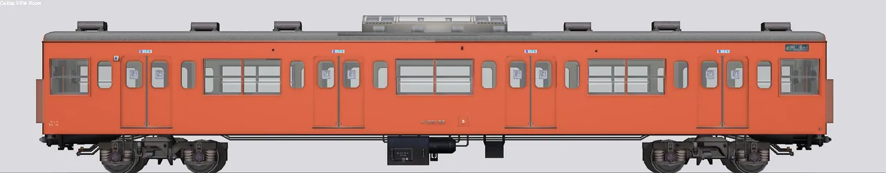 201系通勤形電車(中央線) サハ201-55 T116編成2007年