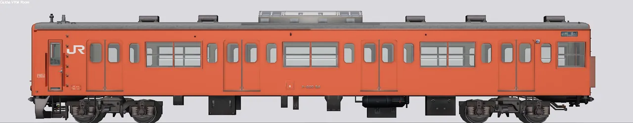 201系通勤形電車(中央線) クハ200-54 T116編成2007年