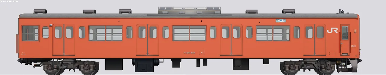 201系通勤形電車(中央線) クハ201-129 H7編成2007年