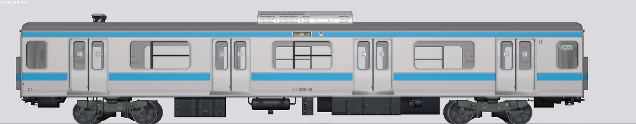 209系通勤形電車(京浜東北線) モハ208-16 宮ウラ8編成