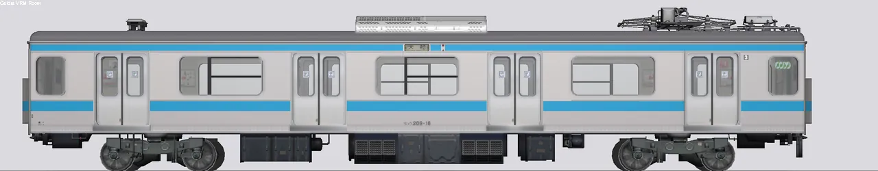 209系通勤形電車(京浜東北線) モハ209-16 宮ウラ8編成