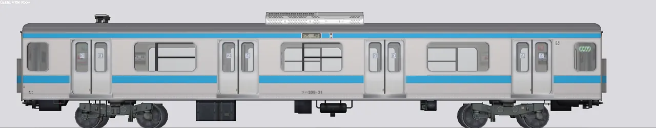 209系通勤形電車(京浜東北線) サハ209-31 宮ウラ8編成