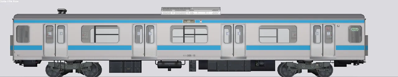 209系通勤形電車(京浜東北線) モハ208-15 宮ウラ8編成