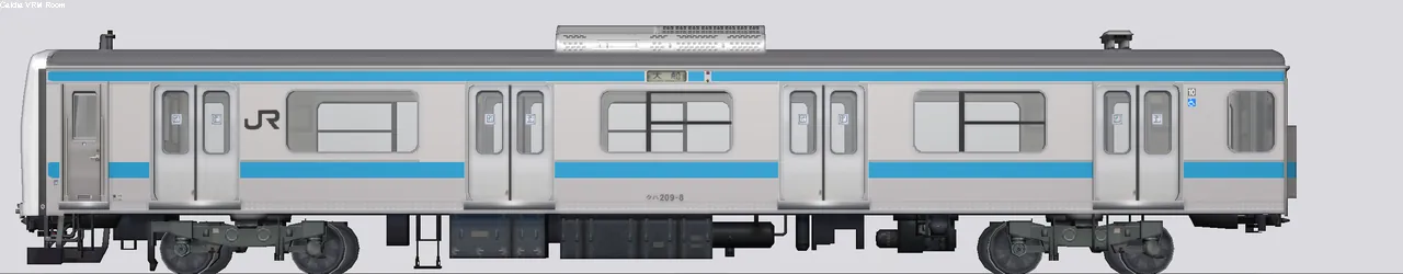 209系通勤形電車(京浜東北線) クハ209-8 宮ウラ8編成