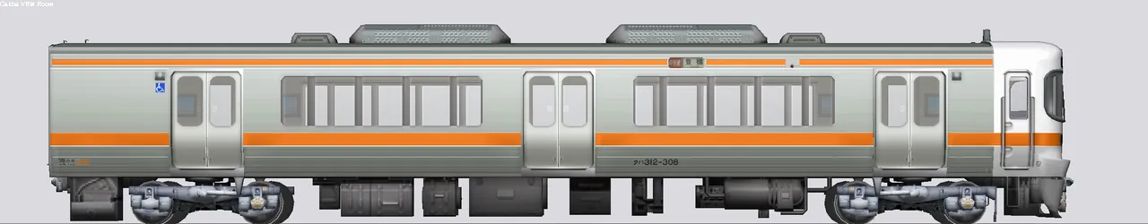 313系近郊形電車 クハ312-308 JR東海大垣車両区