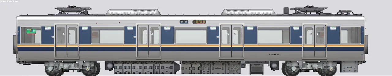 321系通勤形電車 モハ321-31 D16編成改造後5