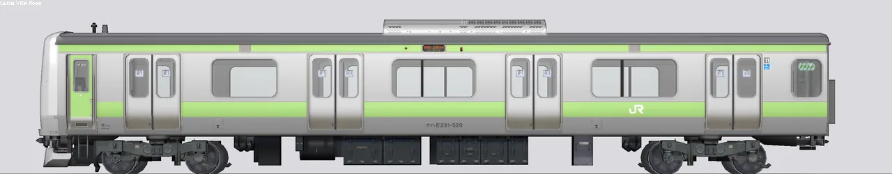 E231系通勤形電車(山手線) クハE231-529 529編成(4扉車両)