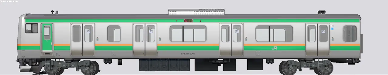 E231系近郊形電車 クハE231-6001 宮ヤマU501編成
