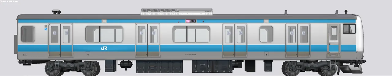 E233系1000番台通勤型電車(京浜東北線) クハE232-1004 ウラ104編成