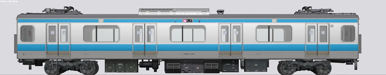 E233系1000番台通勤型電車(京浜東北線) モハE233-1004 ウラ104編成