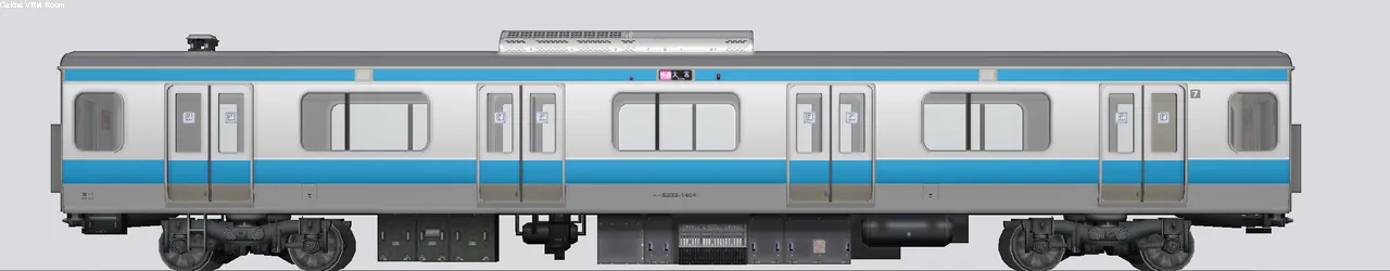 E233系1000番台通勤型電車(京浜東北線) モハE232-1404 ウラ104編成