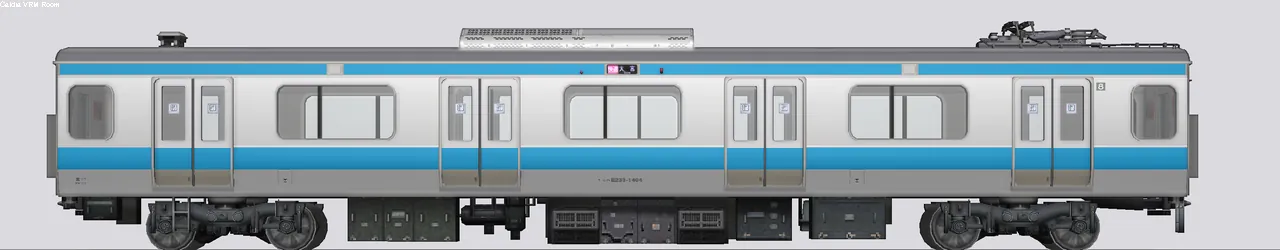 E233系1000番台通勤型電車(京浜東北線) モハE233-1404 ウラ104編成