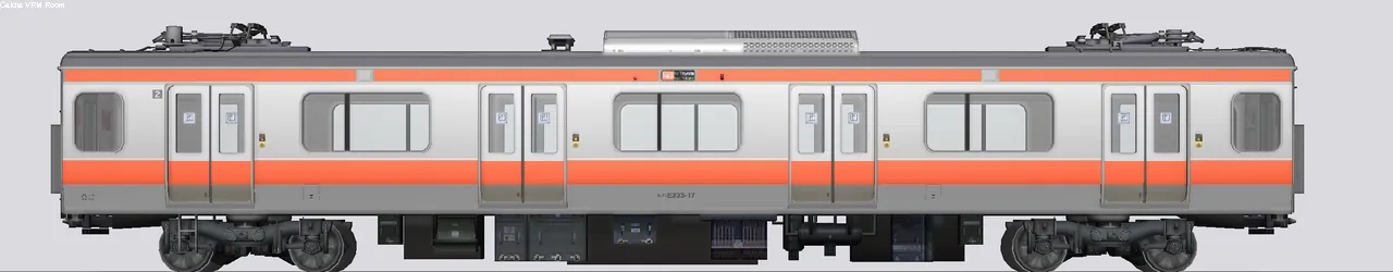 E233系通勤形電車(中央線) モハE233-17 中央線T17編成