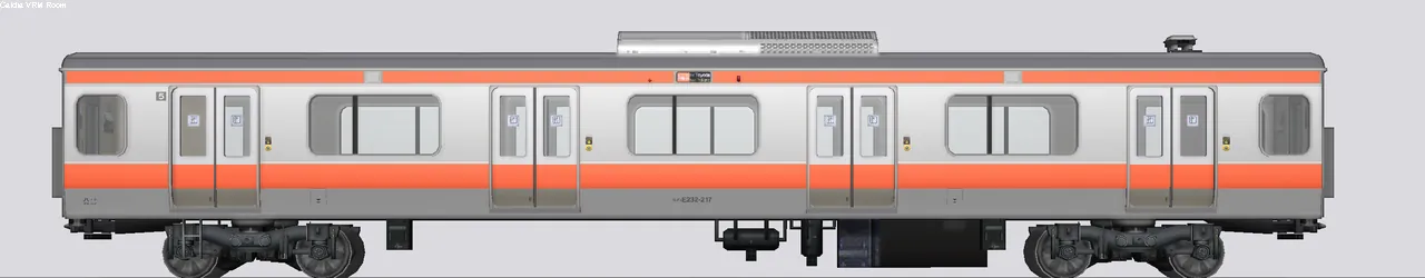 E233系通勤形電車(中央線) モハE232-217 中央線T17編成