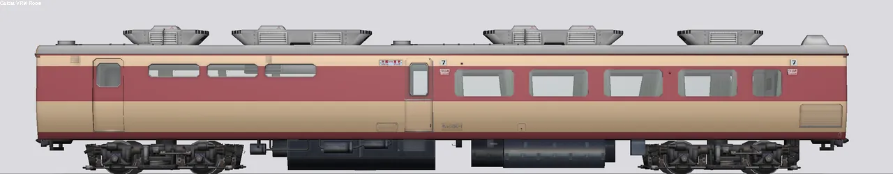 151系特急形電車 モハシ150-1 7号車