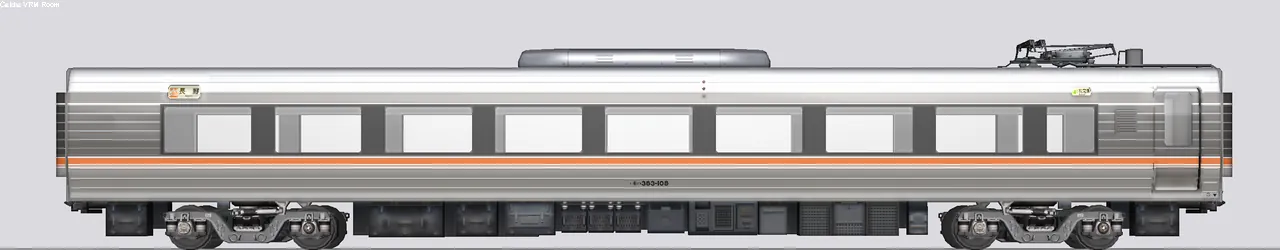 383系特急形電車 モハ383-108 A8編成