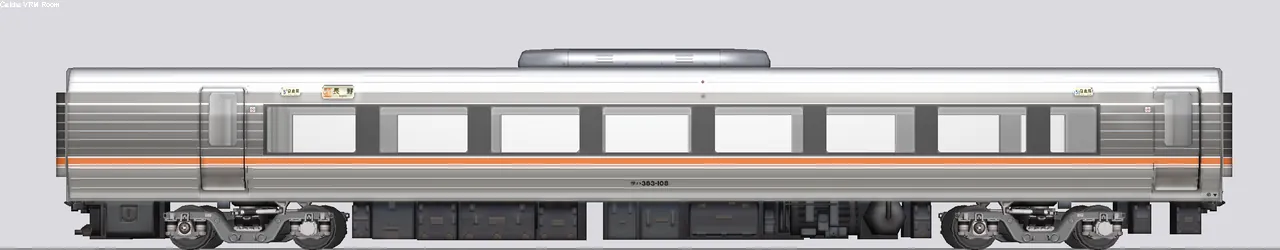 383系特急形電車 サハ383-108 A8編成