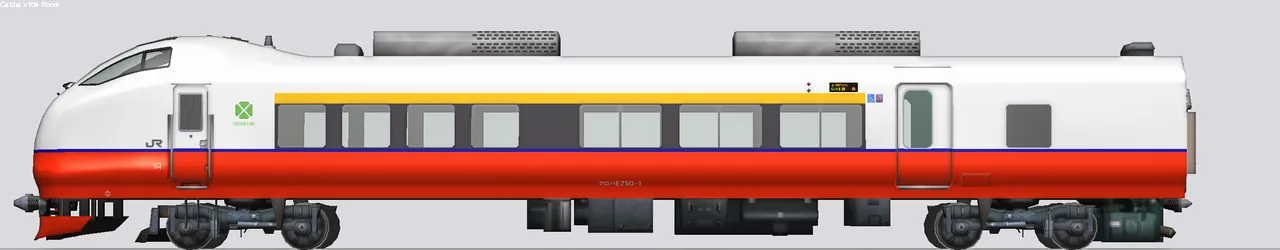 E751系特急形電車 クロハE750-1 A-101編成6号車