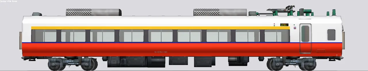 E751系特急形電車 モハE751-101 A-101編成3号車