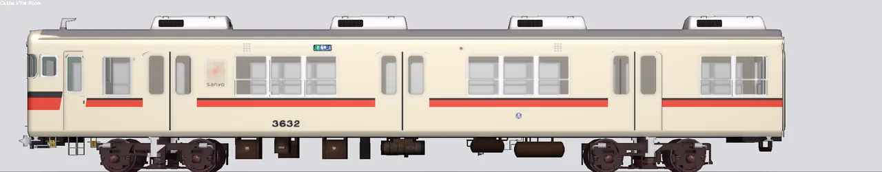 山陽電鉄3050系 008