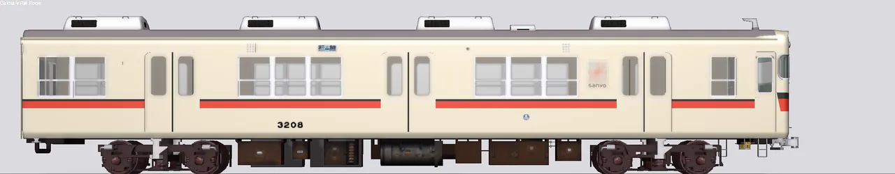 山陽電鉄3200系 004