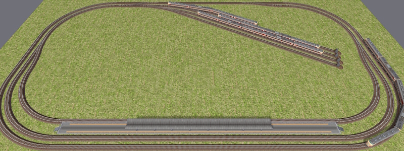 VRMNX自動入出庫運転レイアウト 全体図