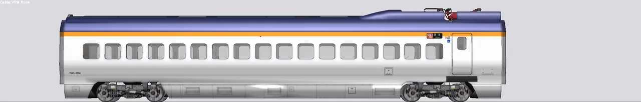 E3系新幹線 E326-2006 2000番台つばさ新塗装