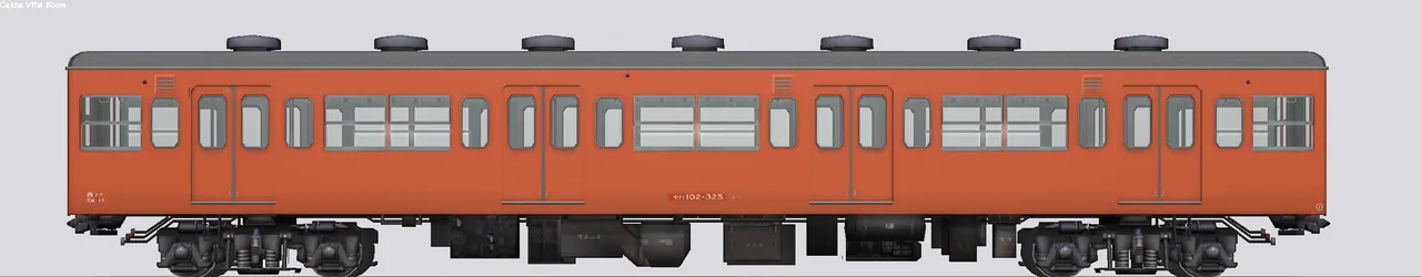 103系通勤形電車 モハ102-325 中央線西トタ