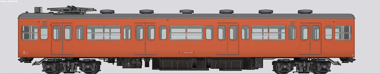 103系通勤形電車 モハ103-149 中央線西トタ