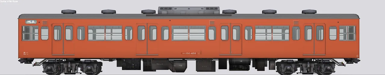 103系通勤形電車 モハ102-488 中央線西トタ