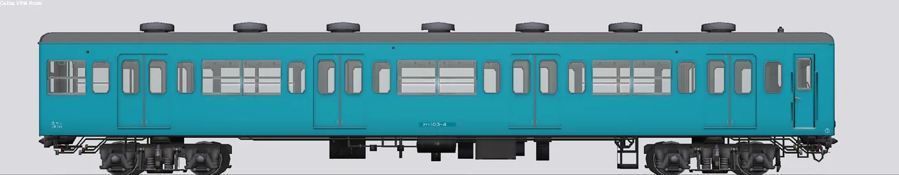 103系通勤形電車 クハ103-4 京浜東北線北モセ