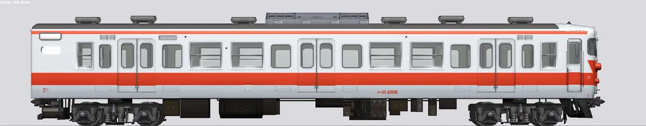 113系近郊形電車(快速色) クハ111-2036 関西線快速色