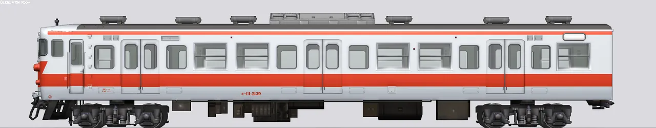 113系近郊形電車(快速色) クハ111-2139 関西線快速色