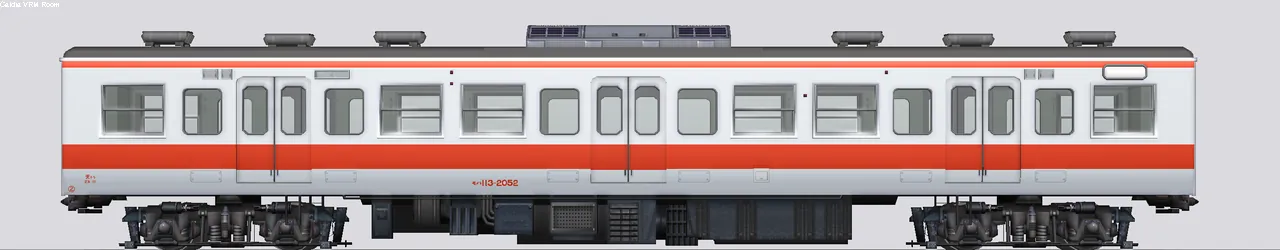 113系近郊形電車(快速色) モハ113-2052 関西線快速色
