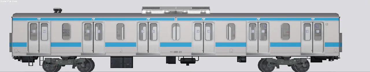209系通勤形電車(京浜東北線) サハ208-21 宮ウラ8編成