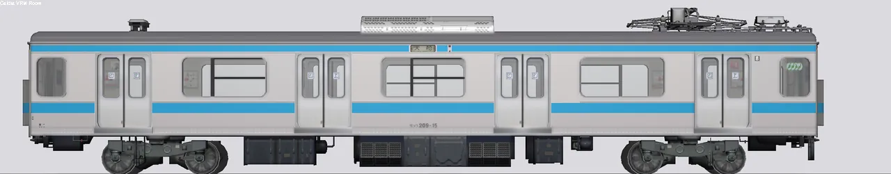 209系通勤形電車(京浜東北線) モハ209-15 宮ウラ8編成