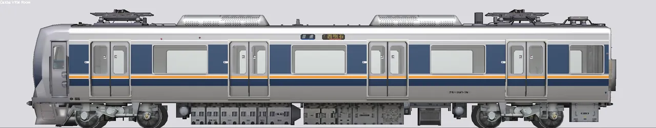 321系通勤形電車 クモハ321-16 D16編成改造後7