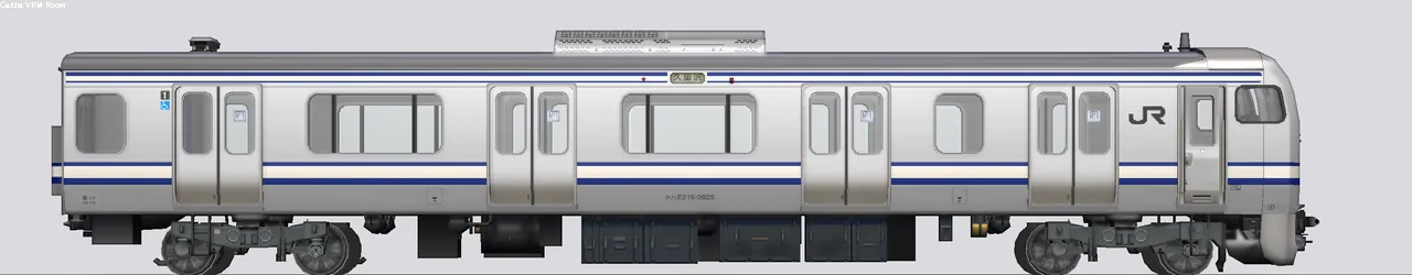 E217系近郊形電車(横須賀総武快速線) クハE216-2025 Y-4編成