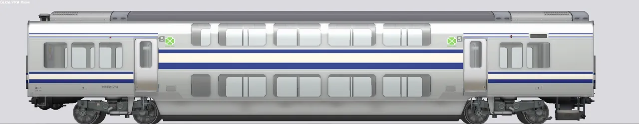 E217系近郊形電車(横須賀総武快速線) サロE217-4 Y-4編成